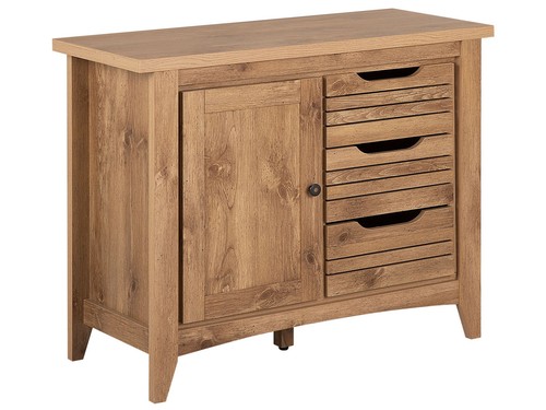 Drawer sideboard light wood - 3,