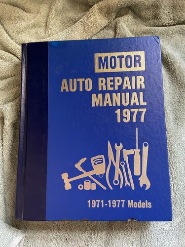 1977 motor auto repair - 1977, manual