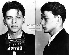 FRANK SINATRA POSES FOR MUG