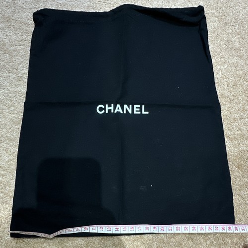 Chanel black solid - black, dustbag