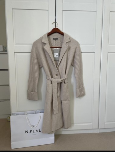 Peal 100 cashmere coat - 100%,