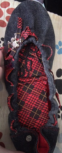 Redfoot denim skull - denim, folding