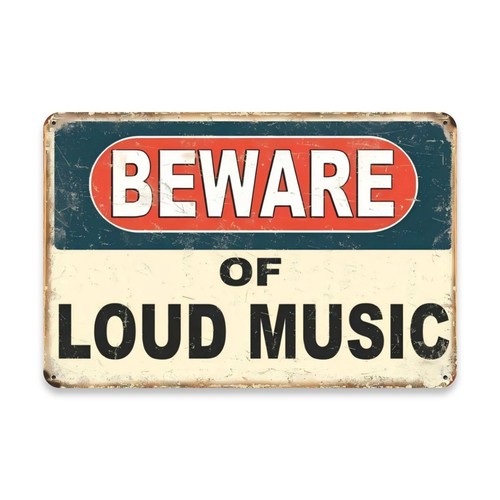 Vintage beware loud - beware,