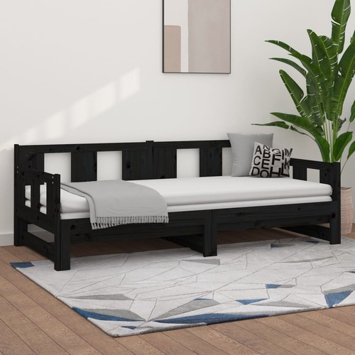 Pull out day bed solid - pull-out, wood