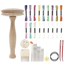 Wooden Darning Mushroom Smooth