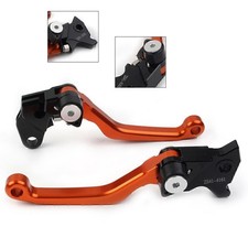 CNC Disc Brake Clutch Levers Pivot Fit Yamaha TTR125L/LE/LW 2000-2020 orange