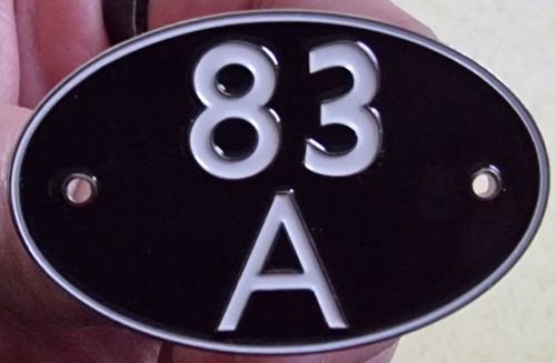 Newton abbot shed plate lapel - abbot, plate,