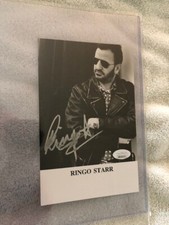 RINGO STARR SIGNED PICTURE COA