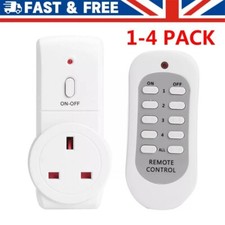 1-4X Remote Control Sockets