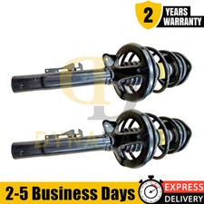 Pair Front Shock Struts Assys w/O PASM Fit Porsche 911 997 4WD 3.6 Carrera 4 AWD