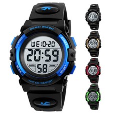 Kids Child LED Digital Watches Boys Girls Student Waterproof Casual Sports Watch