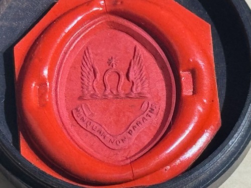 Antique johnstone clan - antique, wax