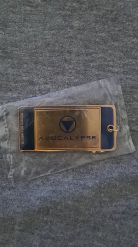 Rectangular gold metal colour - rectangular,