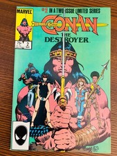 Conan the DESTROYER Movie Special #  2 NM-/NM 1982 John Buscema Marvel Comics