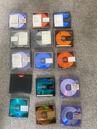Job lot x15 used recordable - lot,