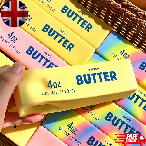 Butter stick squishy - butter, stress