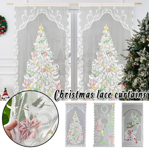 Christmas decorative curtains - christmas,