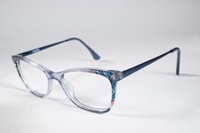 Oasis Eyeglasses OA040 Womens Blue Col. 2 Full Rim Plastic Glasses Frames 49 mm