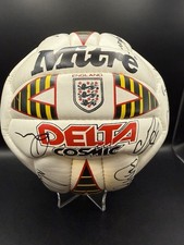 1992 England Squad HAND Signed