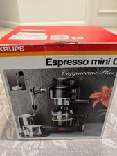 KRUPS Espresso coffee mini c Cappucino Plus machine (boxed, unused)