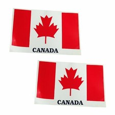 Canadian Flag Sticker Emblem
