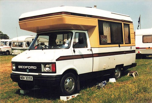 Old motorhome vintage photo - vintage,