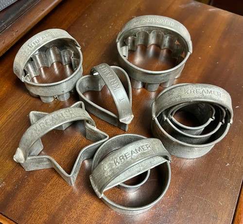 Vintage kreamer tin biscuit - vintage,