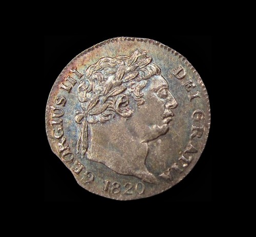 George iii 1820 silver - 1820, maundy