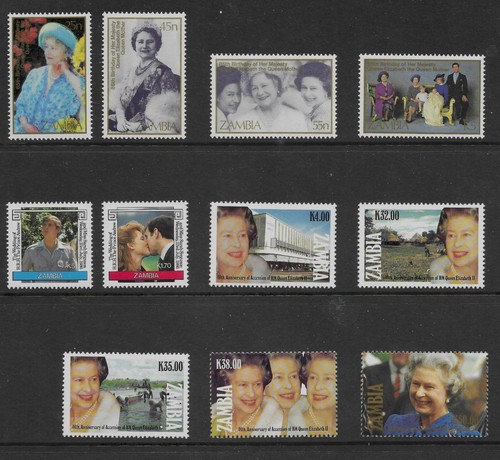 Zambia royalty unmounted - 3,