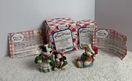 Enesco mary moo moos - moos, lot