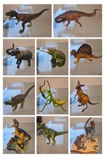 4D Puzzle Dinosaurs and animals Set Of 11, Rare Collectibles of 4D Master