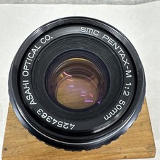 Asahi - SMC Pentax-M 50mm f2 Prime K Mount Prime Lens - very good used