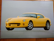 TVR Cerbera Poster approx dimensions 42cm x 59cm on 3mm card