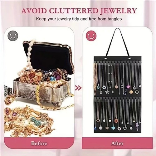 Wall hanging jewelry organizer - hanging,