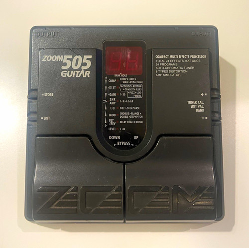 Zoom 505 guitar digital - guitar,