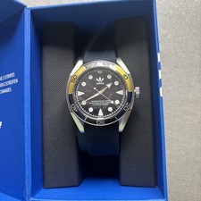 ADIDAS SILVER & NAVY WATCH NEW