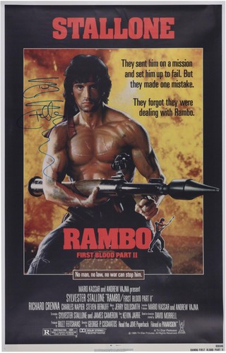 Sylvester stallone rambo - rambo, ii