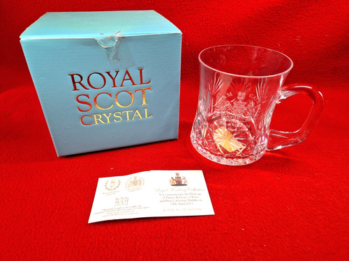 Royal scot crystal - scot, tankard