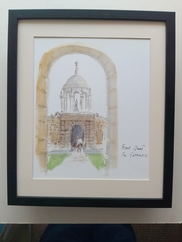 Hugh casson print - casson, queen's