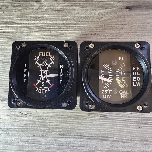 Aircraft fuel indicator - indicator,