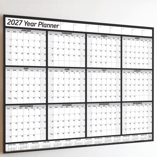 2027 year planner wall - 2027,