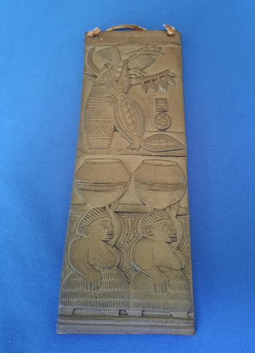 Vintage benin terracotta - vintage, wall
