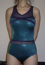 Professional Quatro gymnastics leotard GB34 Adult Small