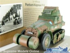 PANHARD KEGRESSE P-16 TANK MODEL 1:43 SIZE MILITARY ARMY GREEN ATLAS IXO 1940 T3