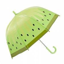 Children's Dome Umbrella Green Kiwi Fruit Brolly Unisex Gotta Kids Fashion NEW