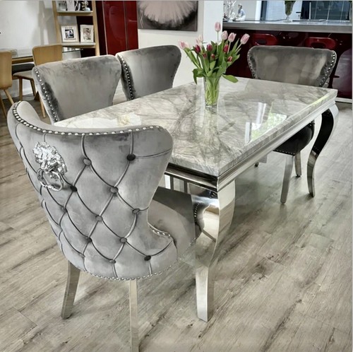 150cm marble dining table - , 4