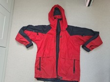Paramo Alta II Analogy Breathable Jacket Waterproof Hooded Coat Size S Red