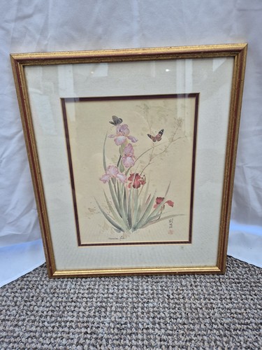 Framed print oriental - framed,