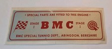 Classic Mini BMC Special Tuning Dept Rocker Cover Sticker 