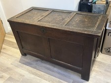 Sea captain oak chest - sea,